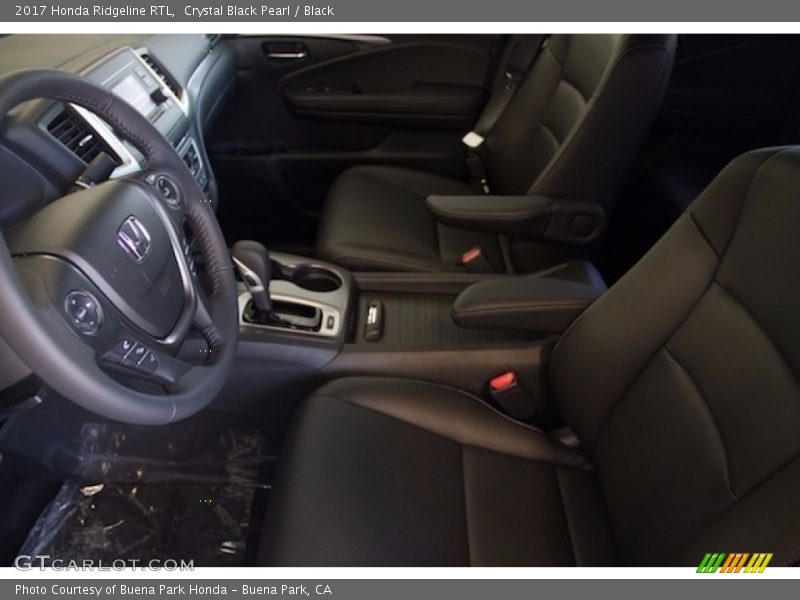 Crystal Black Pearl / Black 2017 Honda Ridgeline RTL