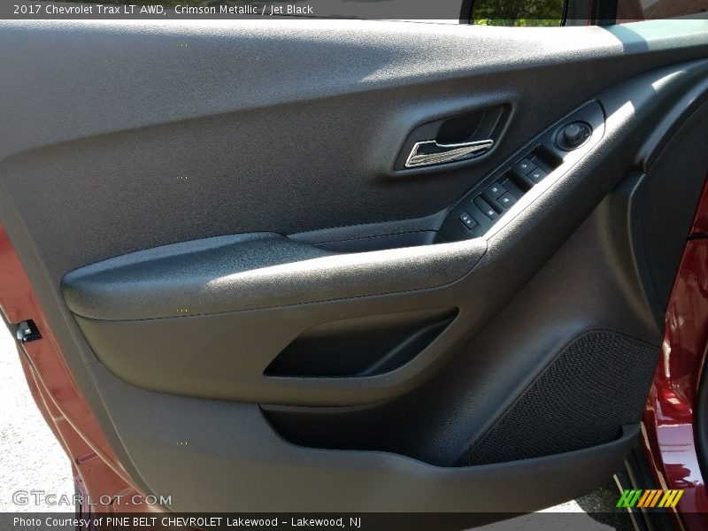 Crimson Metallic / Jet Black 2017 Chevrolet Trax LT AWD