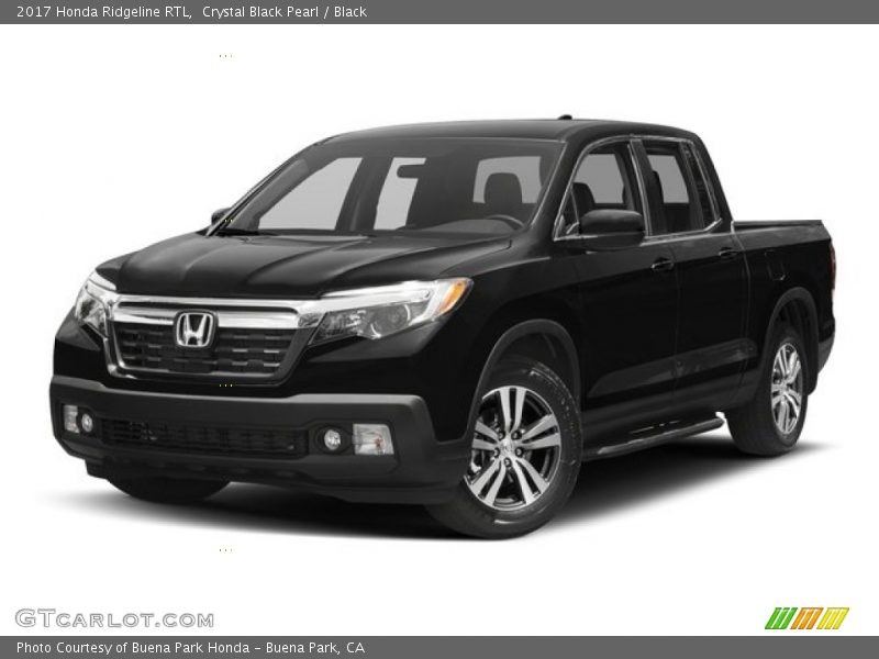 Crystal Black Pearl / Black 2017 Honda Ridgeline RTL