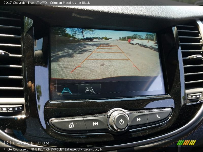 Crimson Metallic / Jet Black 2017 Chevrolet Trax LT AWD