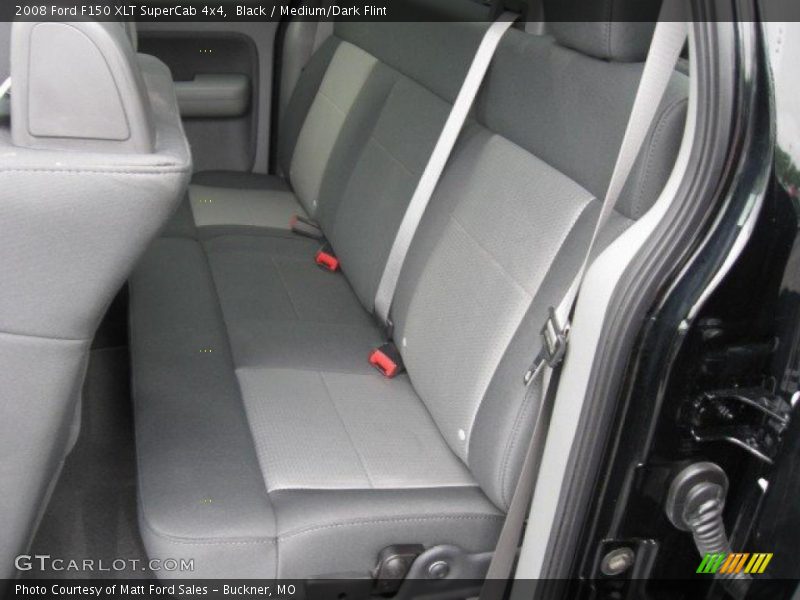 Black / Medium/Dark Flint 2008 Ford F150 XLT SuperCab 4x4