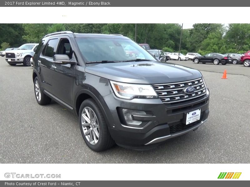 Magnetic / Ebony Black 2017 Ford Explorer Limited 4WD