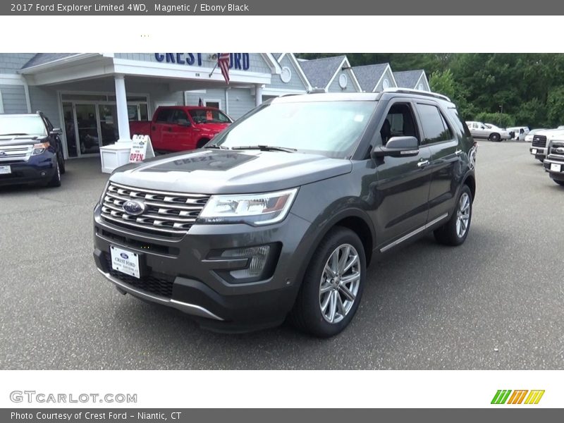 Magnetic / Ebony Black 2017 Ford Explorer Limited 4WD