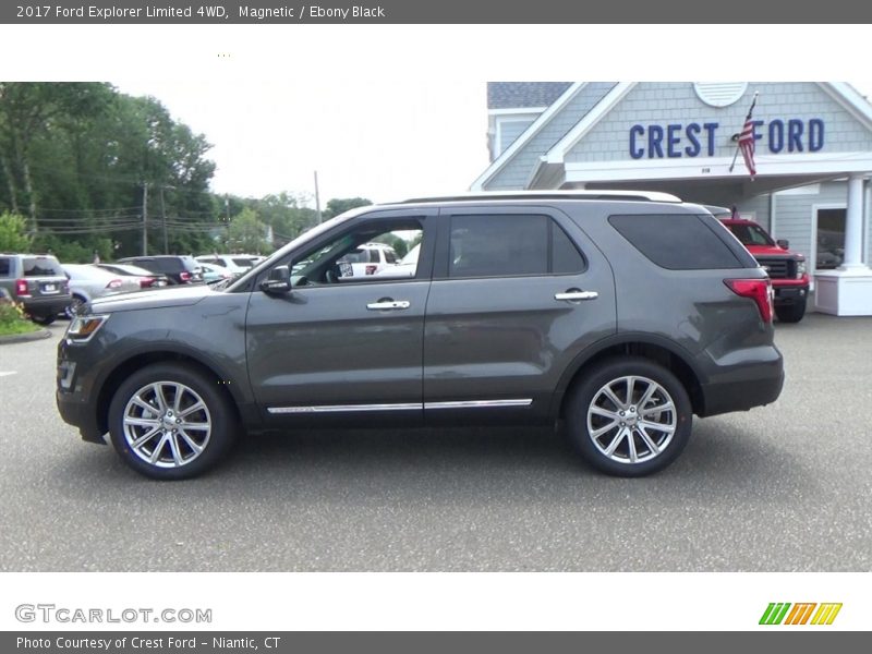 Magnetic / Ebony Black 2017 Ford Explorer Limited 4WD