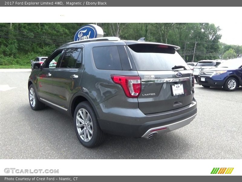 Magnetic / Ebony Black 2017 Ford Explorer Limited 4WD