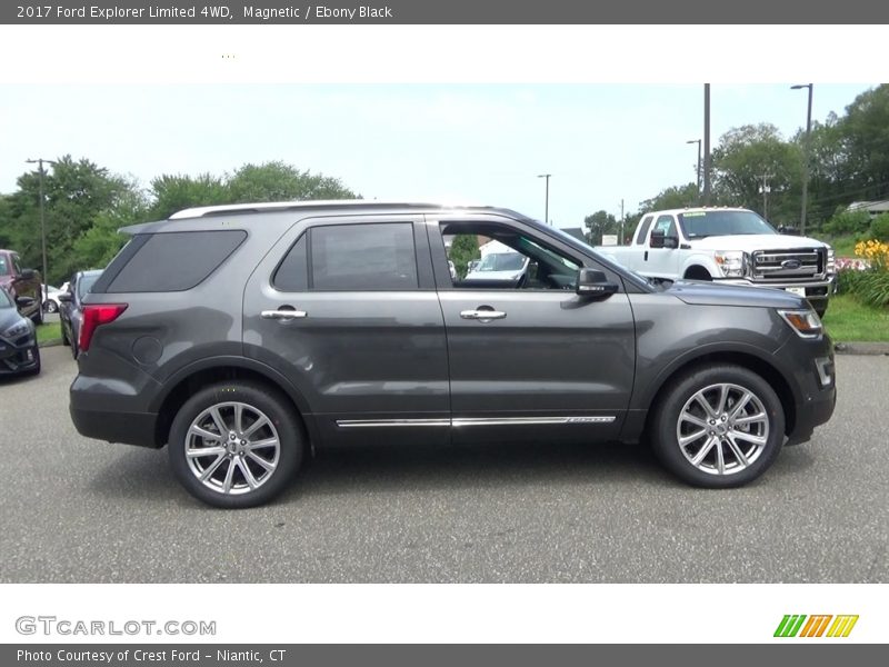 Magnetic / Ebony Black 2017 Ford Explorer Limited 4WD