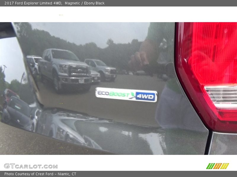 Magnetic / Ebony Black 2017 Ford Explorer Limited 4WD