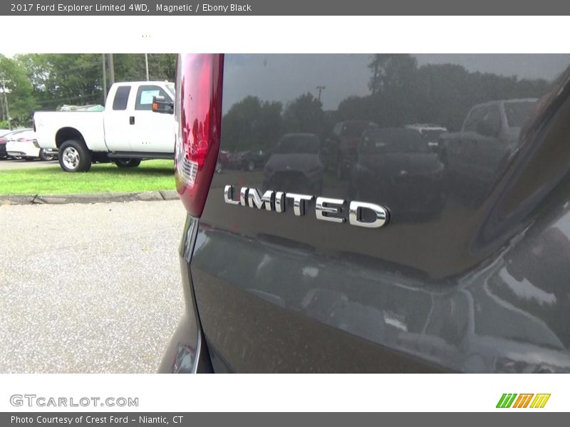 Magnetic / Ebony Black 2017 Ford Explorer Limited 4WD
