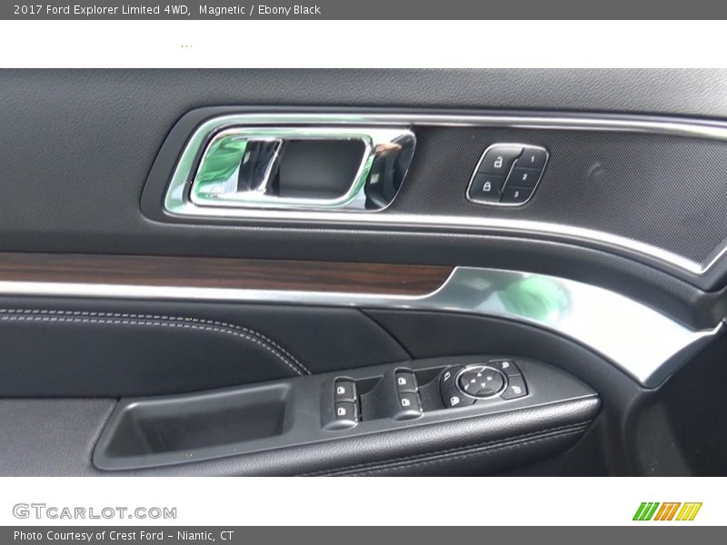 Magnetic / Ebony Black 2017 Ford Explorer Limited 4WD