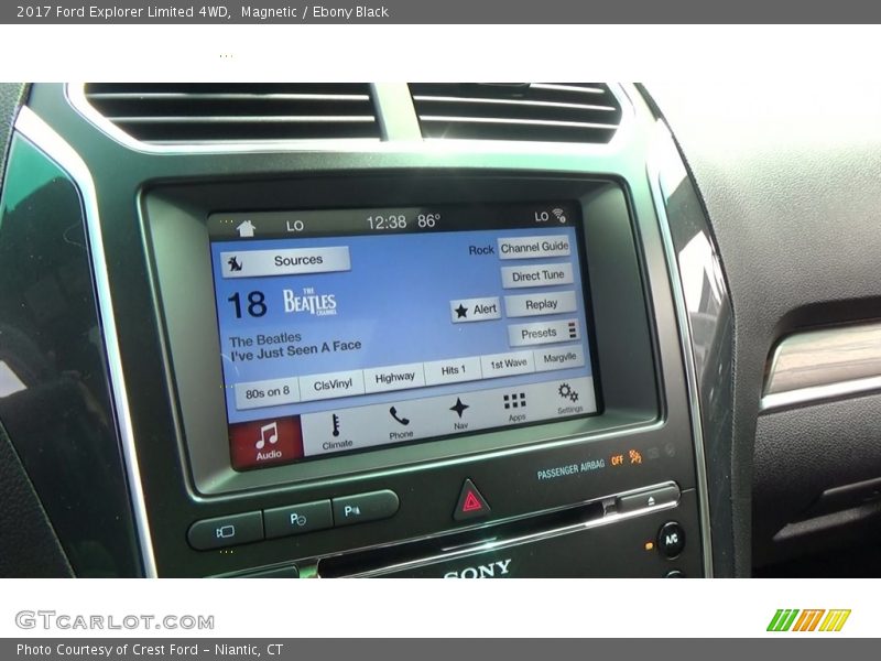 Magnetic / Ebony Black 2017 Ford Explorer Limited 4WD