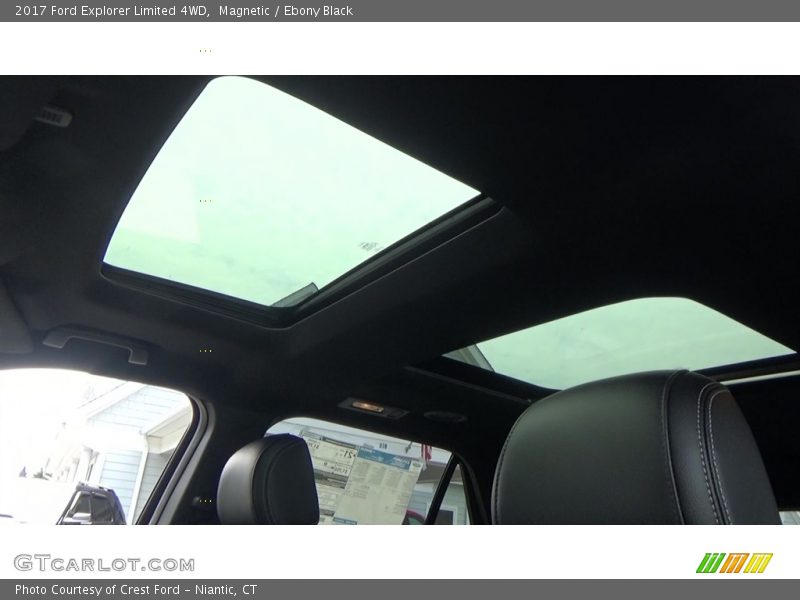 Magnetic / Ebony Black 2017 Ford Explorer Limited 4WD