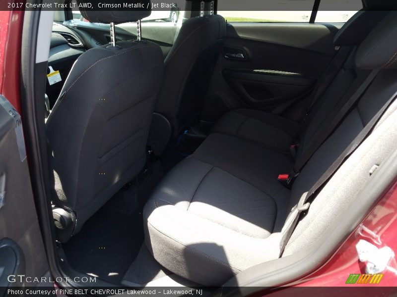 Crimson Metallic / Jet Black 2017 Chevrolet Trax LT AWD