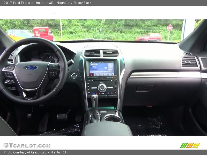 Magnetic / Ebony Black 2017 Ford Explorer Limited 4WD