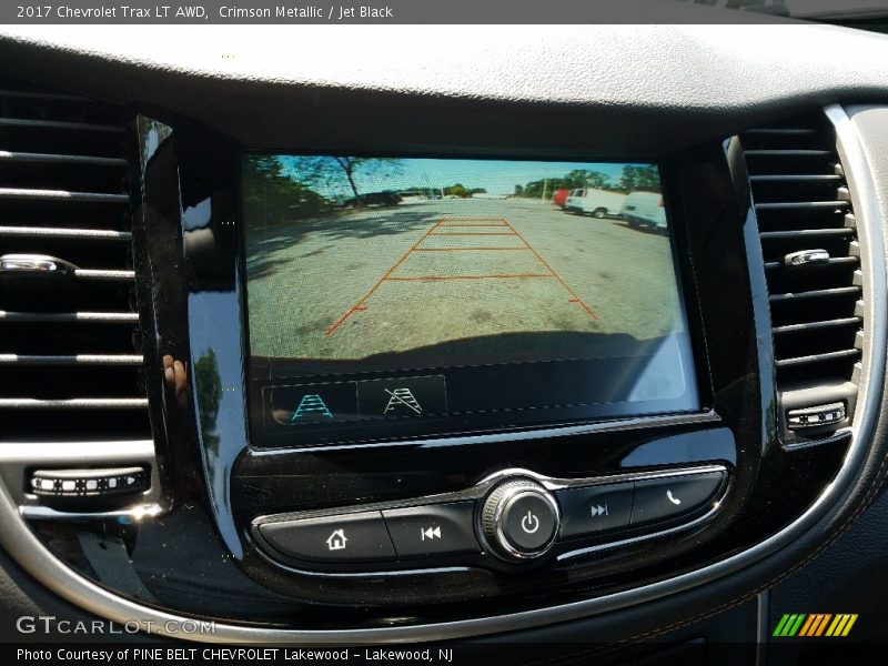 Crimson Metallic / Jet Black 2017 Chevrolet Trax LT AWD