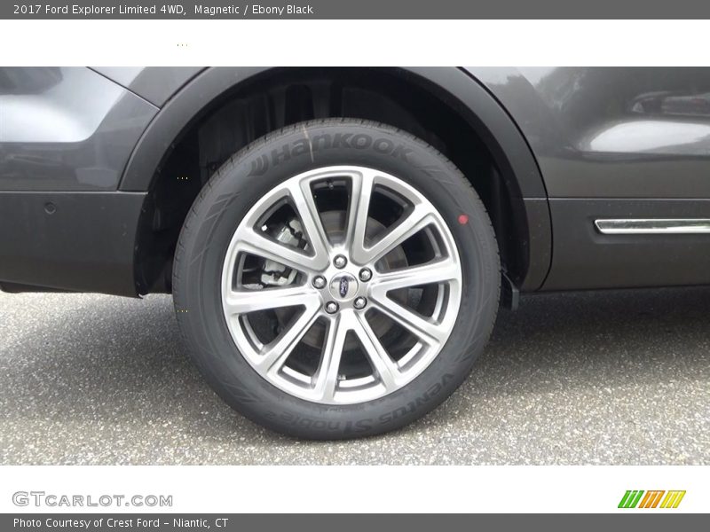 Magnetic / Ebony Black 2017 Ford Explorer Limited 4WD