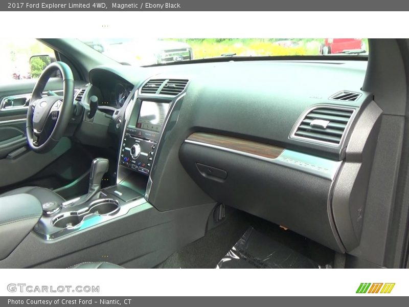 Magnetic / Ebony Black 2017 Ford Explorer Limited 4WD