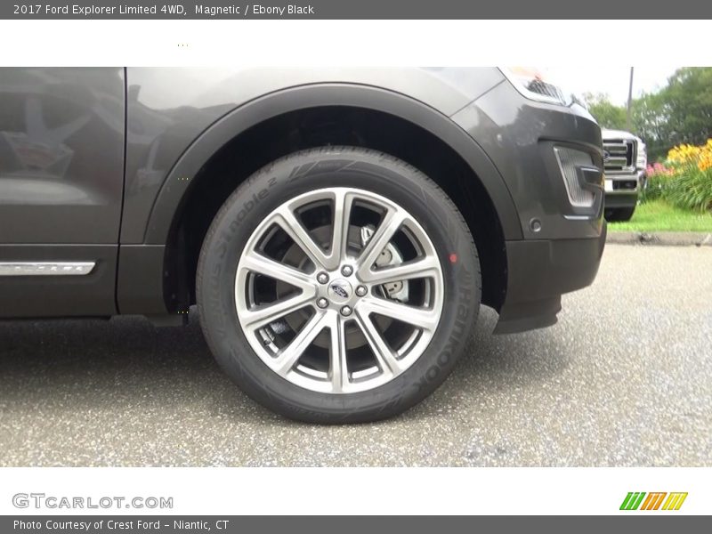 Magnetic / Ebony Black 2017 Ford Explorer Limited 4WD