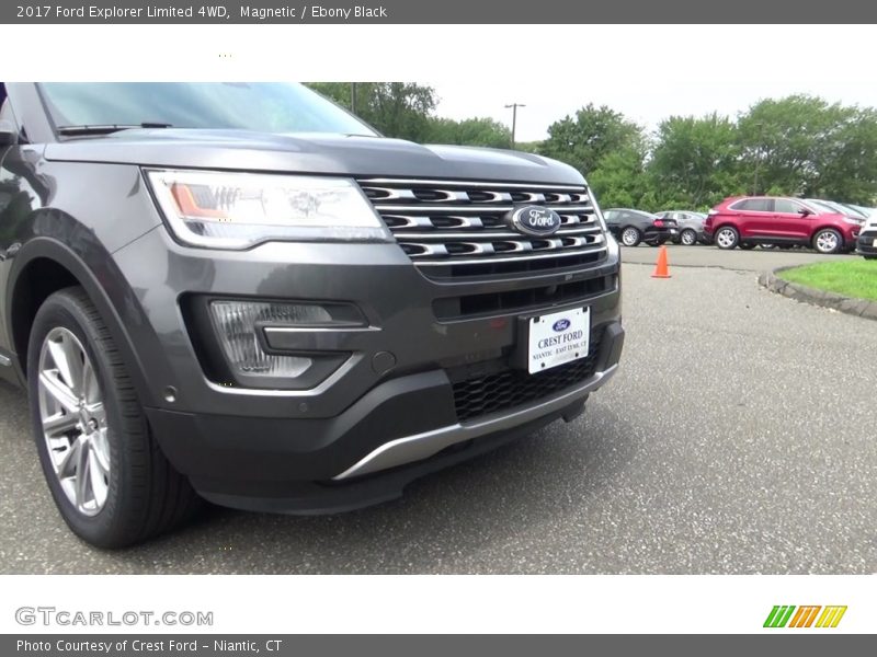 Magnetic / Ebony Black 2017 Ford Explorer Limited 4WD