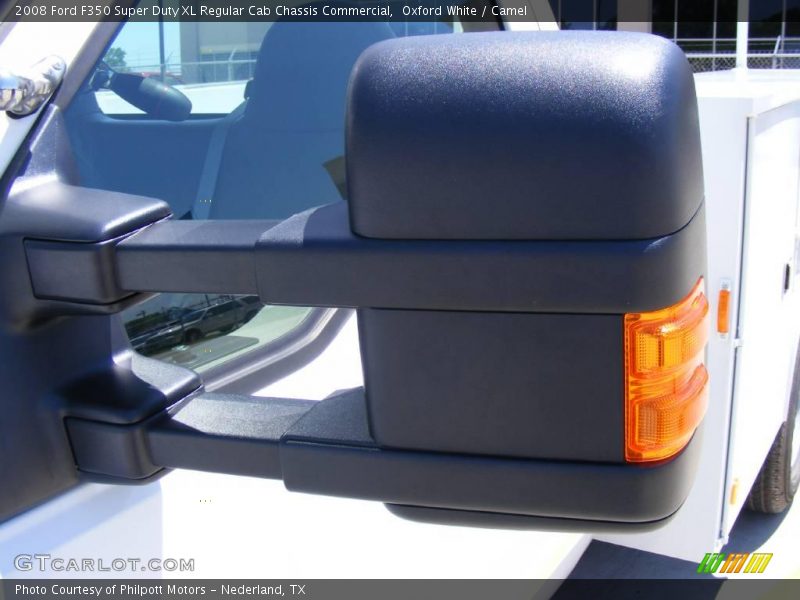 Oxford White / Camel 2008 Ford F350 Super Duty XL Regular Cab Chassis Commercial