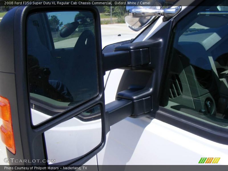 Oxford White / Camel 2008 Ford F350 Super Duty XL Regular Cab Chassis Commercial