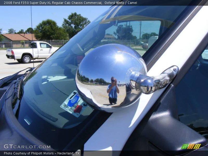 Oxford White / Camel 2008 Ford F350 Super Duty XL Regular Cab Chassis Commercial