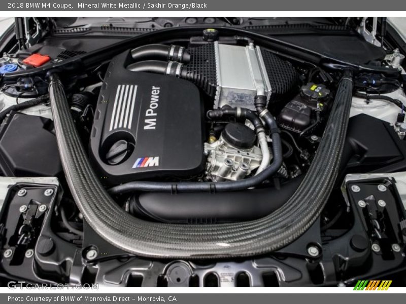  2018 M4 Coupe Engine - 3.0 Liter M TwinPower Turbocharged DOHC 24-Valve VVT Inline 6 Cylinder