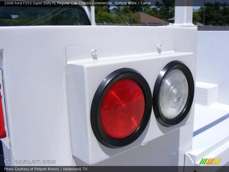 Oxford White / Camel 2008 Ford F350 Super Duty XL Regular Cab Chassis Commercial