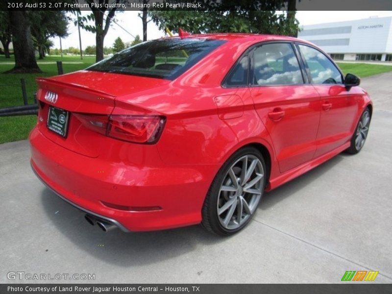 Misano Red Pearl / Black 2016 Audi S3 2.0T Premium Plus quattro