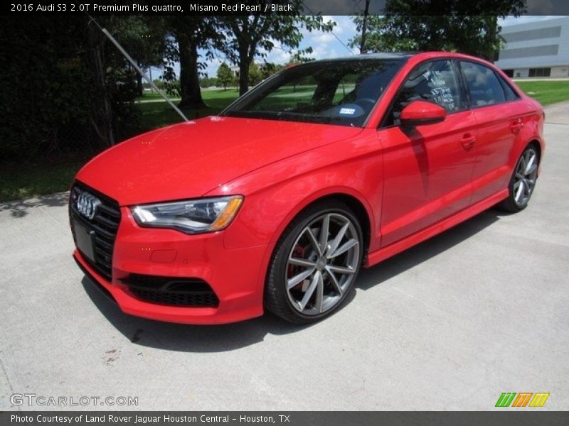 Misano Red Pearl / Black 2016 Audi S3 2.0T Premium Plus quattro