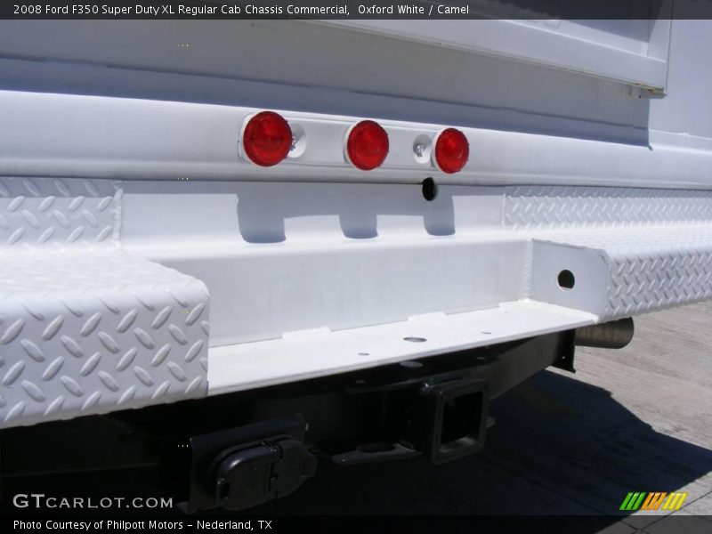 Oxford White / Camel 2008 Ford F350 Super Duty XL Regular Cab Chassis Commercial