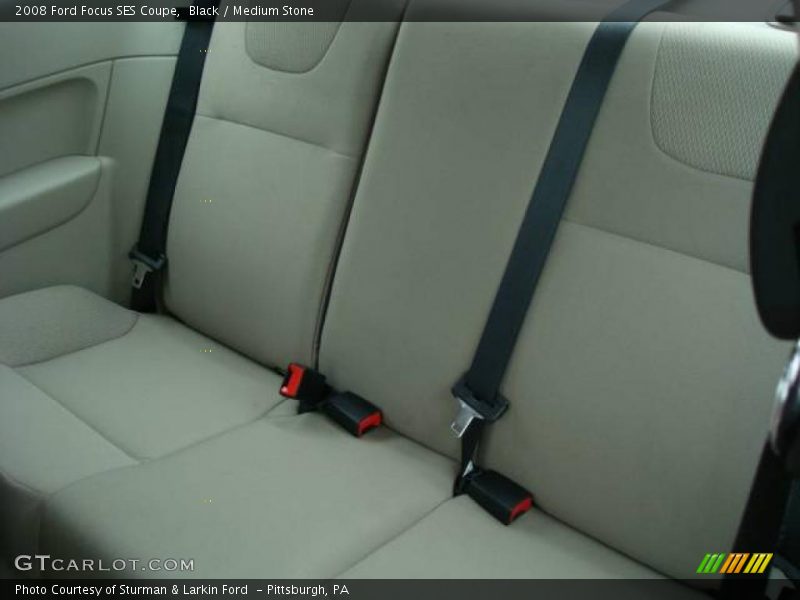 Black / Medium Stone 2008 Ford Focus SES Coupe