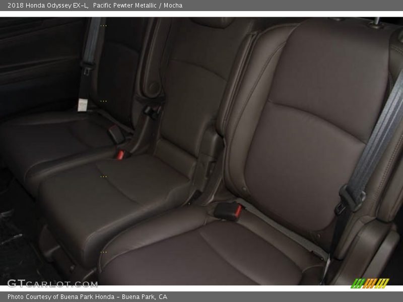 Pacific Pewter Metallic / Mocha 2018 Honda Odyssey EX-L