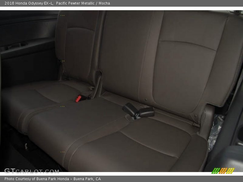 Pacific Pewter Metallic / Mocha 2018 Honda Odyssey EX-L