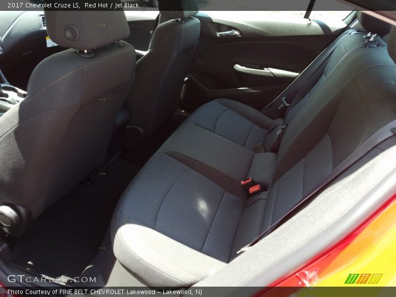 Red Hot / Jet Black 2017 Chevrolet Cruze LS