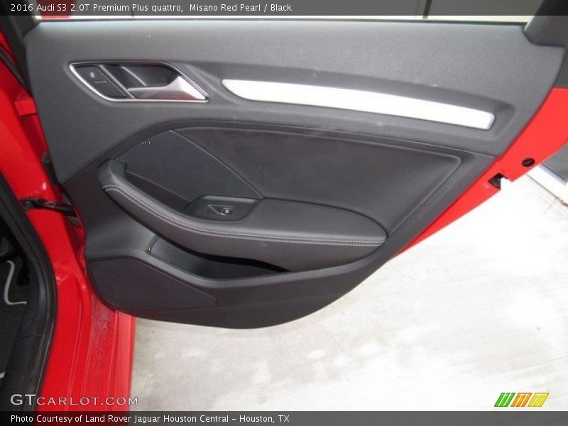 Misano Red Pearl / Black 2016 Audi S3 2.0T Premium Plus quattro