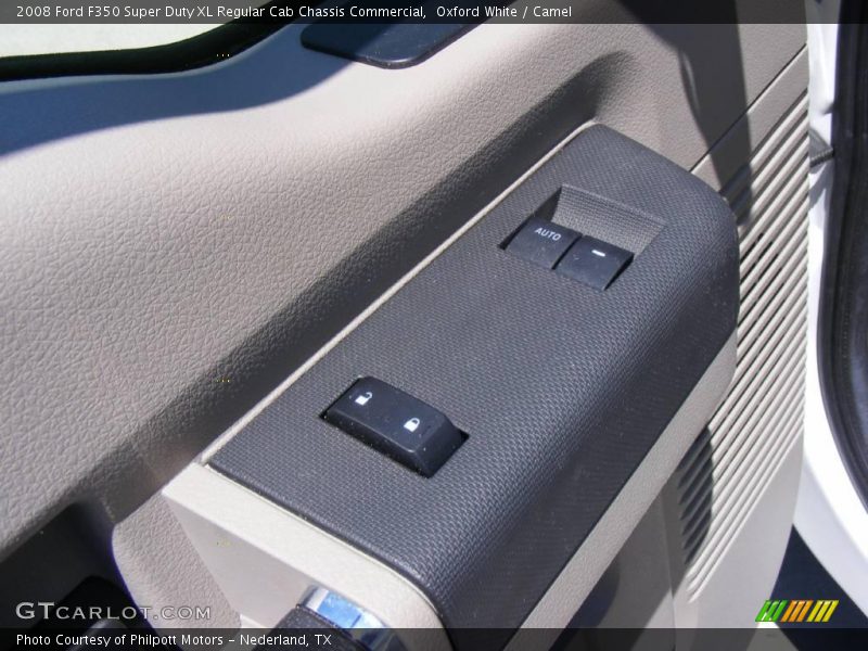 Oxford White / Camel 2008 Ford F350 Super Duty XL Regular Cab Chassis Commercial