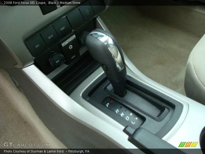 Black / Medium Stone 2008 Ford Focus SES Coupe