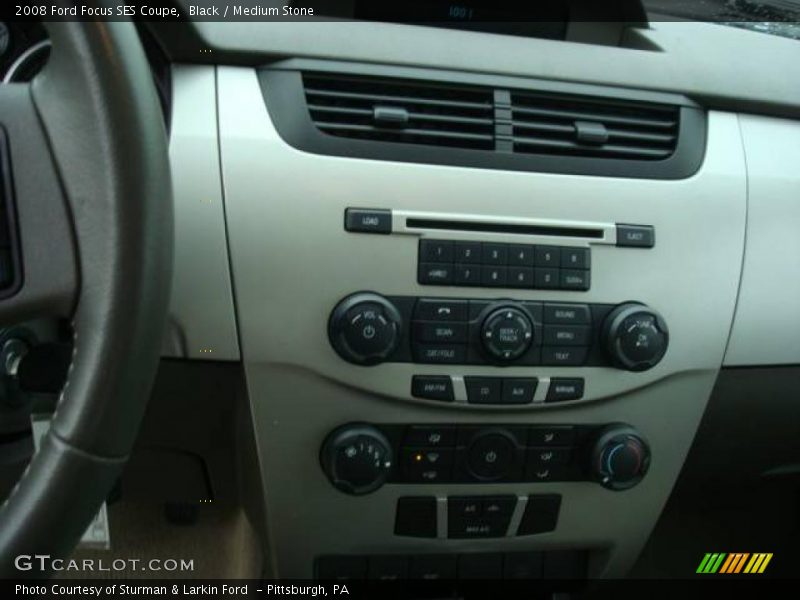 Black / Medium Stone 2008 Ford Focus SES Coupe