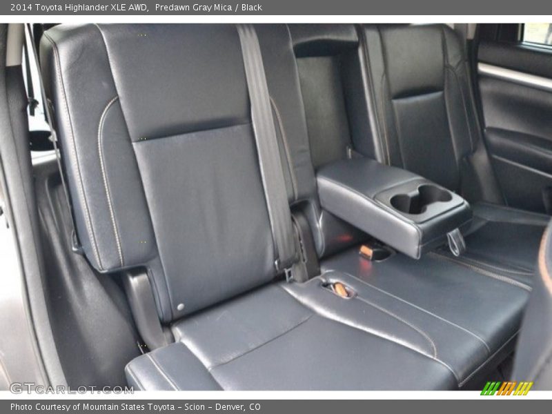 Predawn Gray Mica / Black 2014 Toyota Highlander XLE AWD