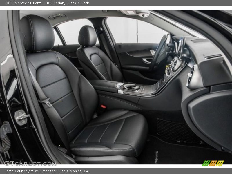 Black / Black 2016 Mercedes-Benz C 300 Sedan