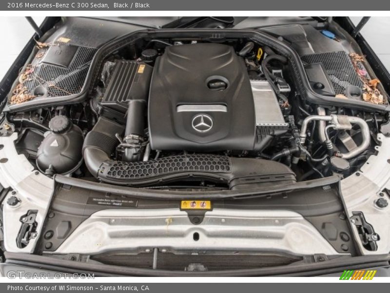 Black / Black 2016 Mercedes-Benz C 300 Sedan
