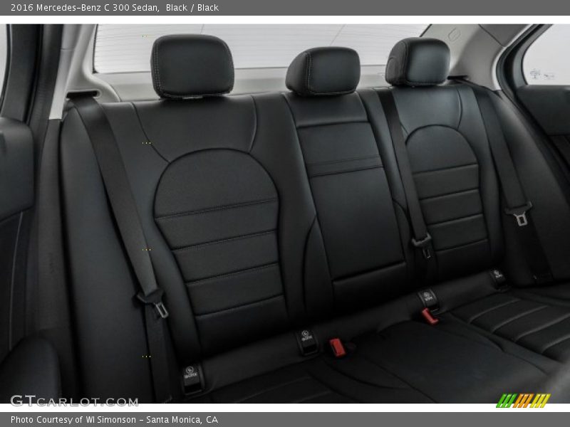 Black / Black 2016 Mercedes-Benz C 300 Sedan