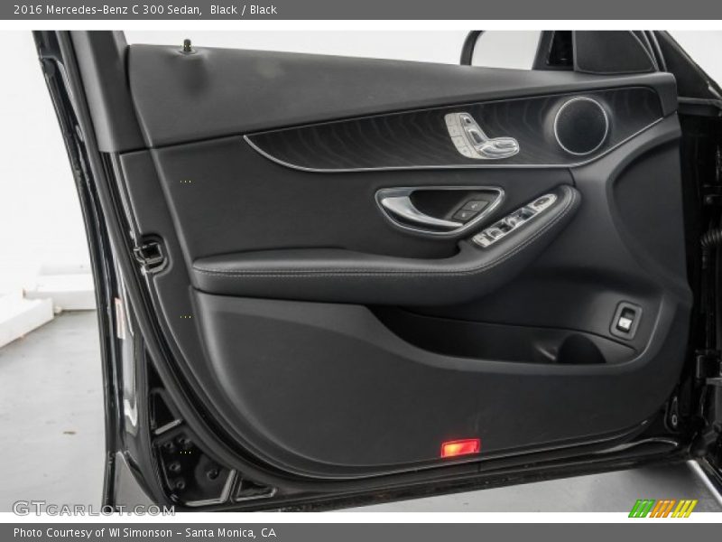 Black / Black 2016 Mercedes-Benz C 300 Sedan