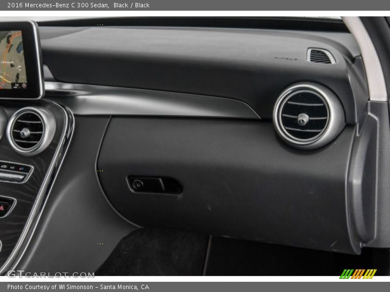 Black / Black 2016 Mercedes-Benz C 300 Sedan