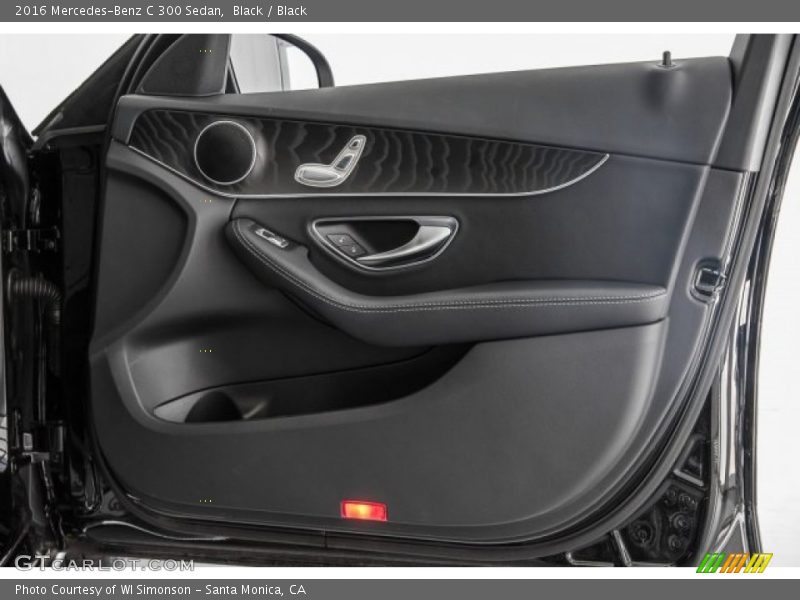 Black / Black 2016 Mercedes-Benz C 300 Sedan