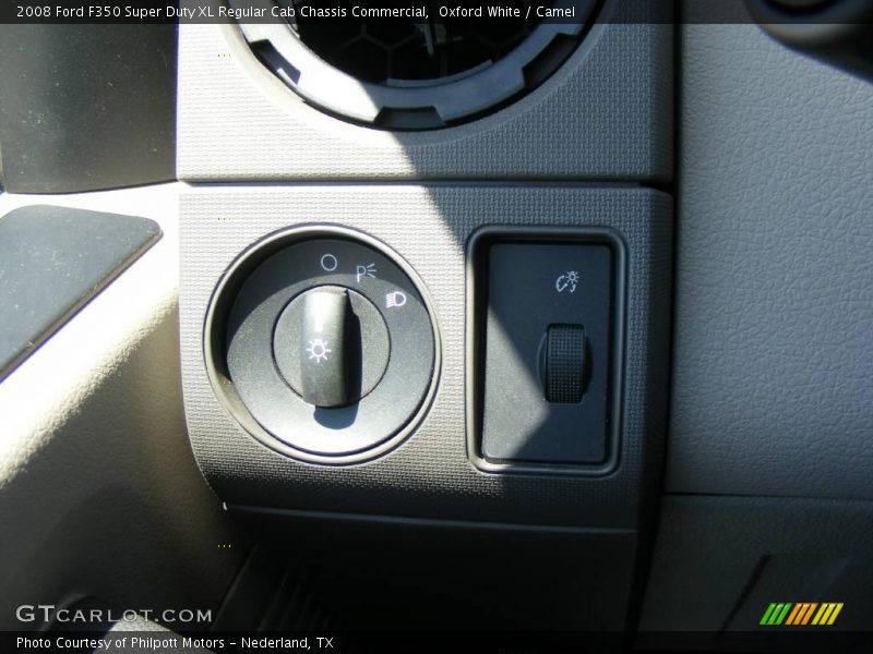 Oxford White / Camel 2008 Ford F350 Super Duty XL Regular Cab Chassis Commercial
