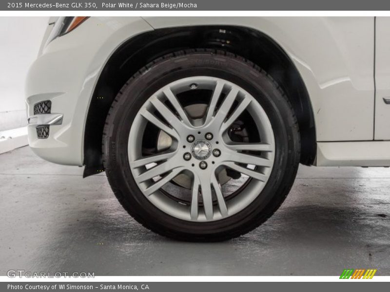 Polar White / Sahara Beige/Mocha 2015 Mercedes-Benz GLK 350