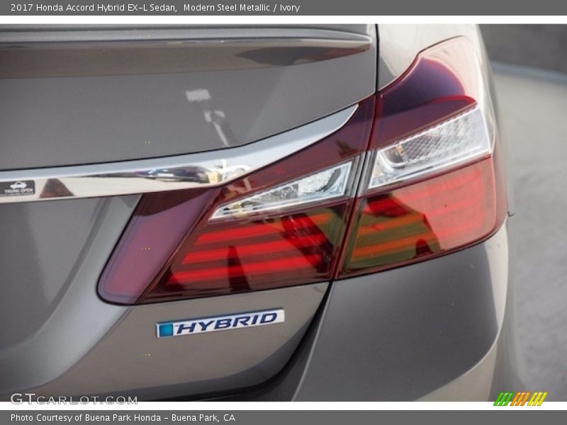 Modern Steel Metallic / Ivory 2017 Honda Accord Hybrid EX-L Sedan