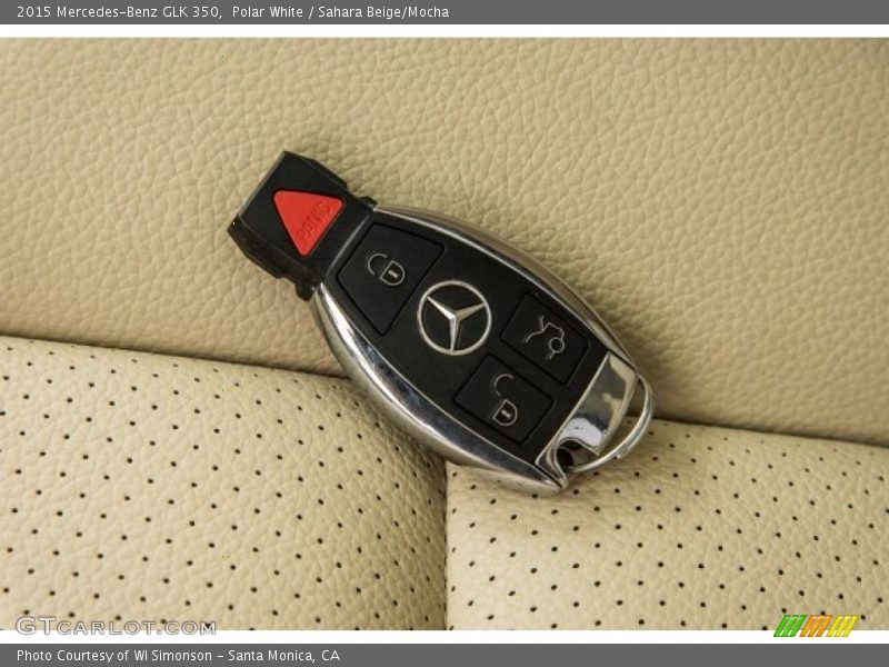 Polar White / Sahara Beige/Mocha 2015 Mercedes-Benz GLK 350