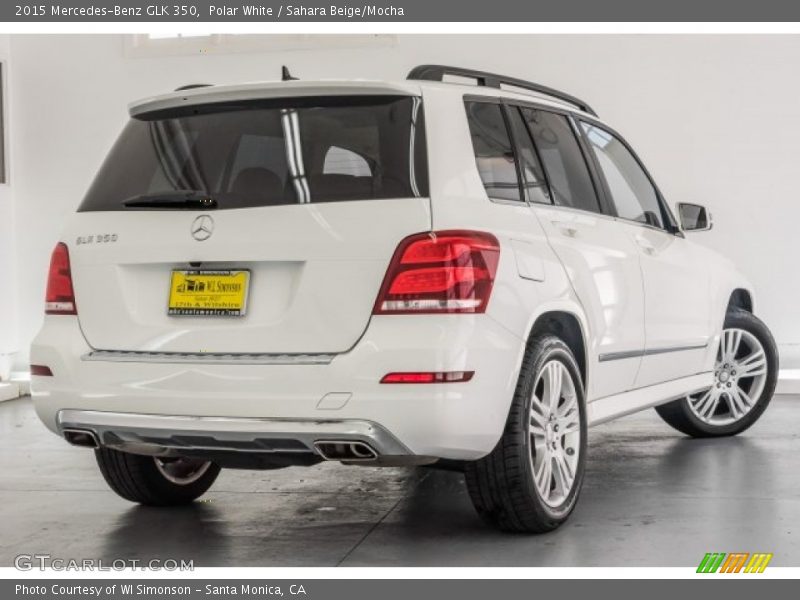 Polar White / Sahara Beige/Mocha 2015 Mercedes-Benz GLK 350